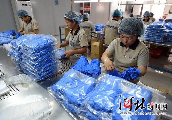 南宫医用手套畅销欧美市场