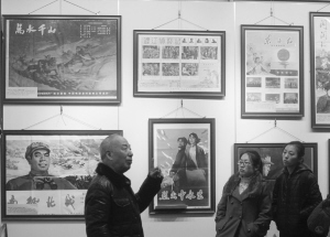 河北省图举行中国电影110周年经典影片海报展