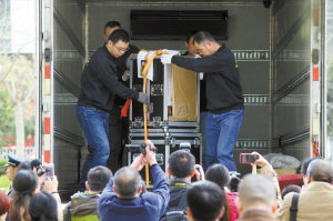 流失20年 灵寿幽居寺北齐佛首回到家乡