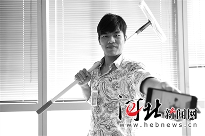 “海归”回石家庄做家政 借钱创业也是蛮拼的