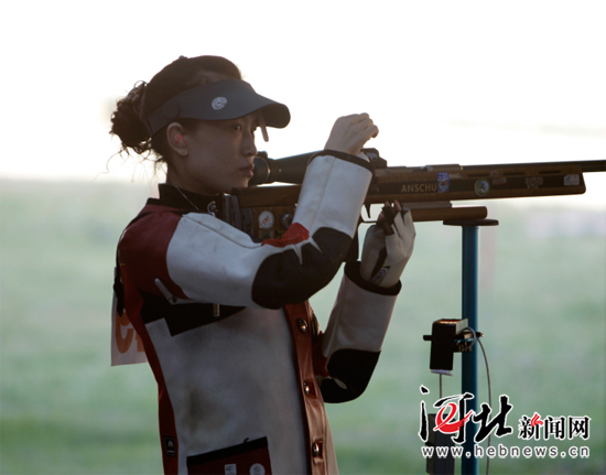 河北射击名将赵颖慧六度冲击全运会