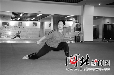 沧州戳脚拳传人苗晓兰：练拳，就是喜欢