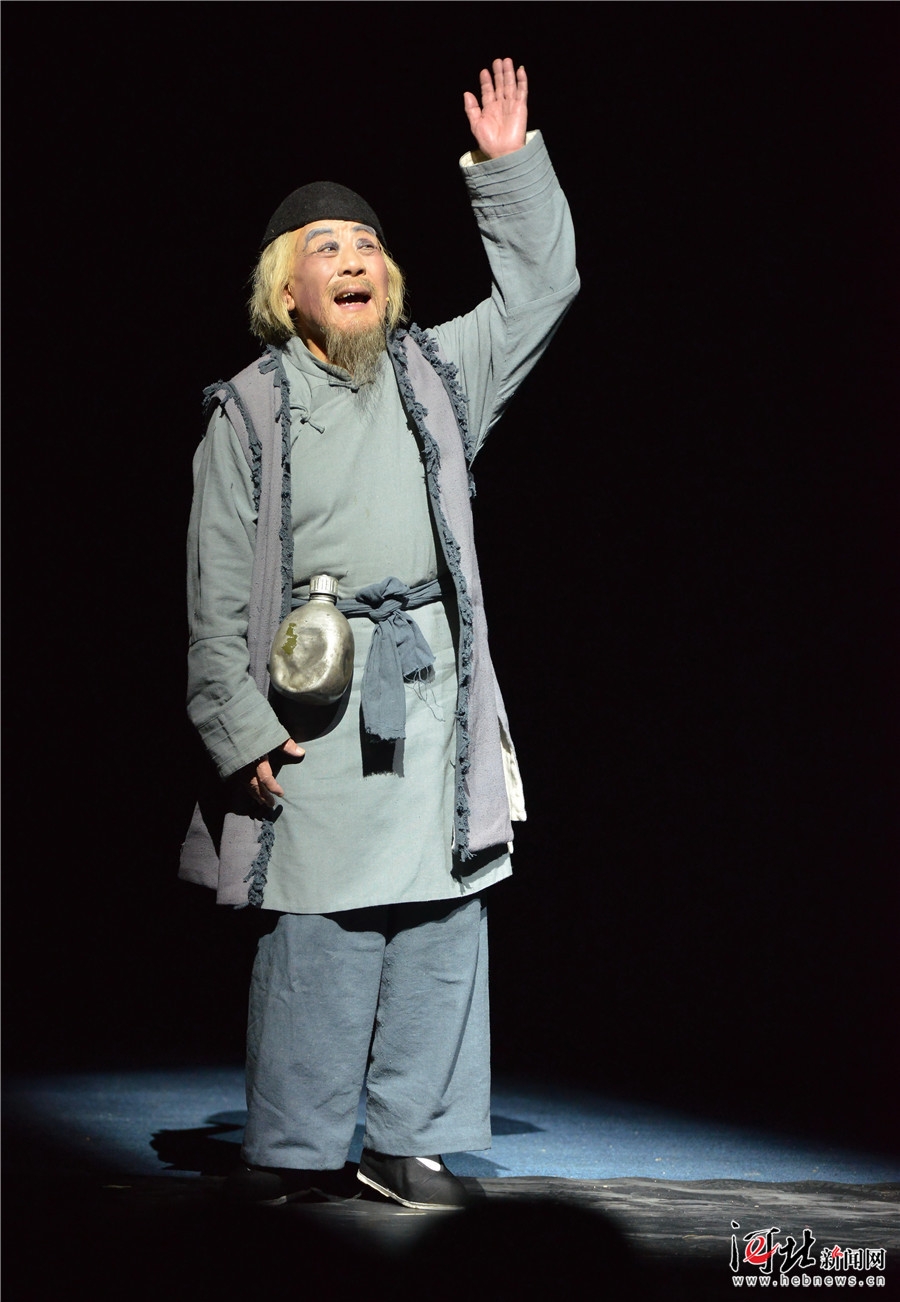 河北梆子《牺牲》在河北省话剧院儿童剧场上演