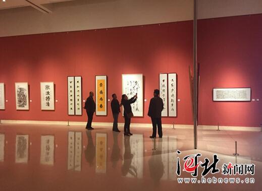 “翰墨抒怀 凝心聚力”河北省新闻界书画作品展开展