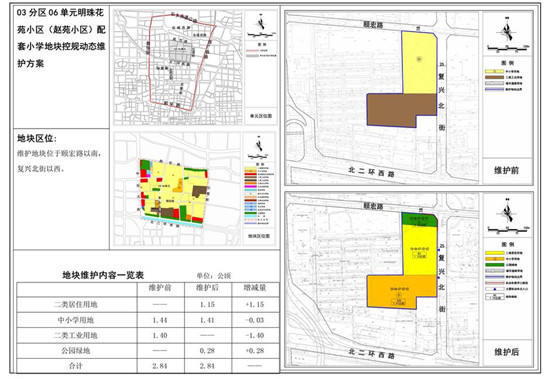 石家庄中心城区7个地块控制性详细规划作出调整