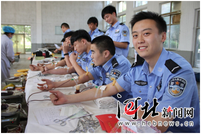 河北司法警院8支志愿服务队都是正能量（图）